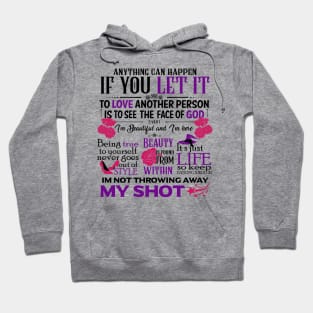 Broadway Motivational Quotes Hoodie